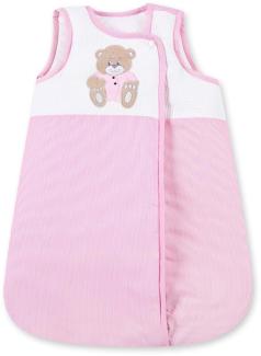 Baby Schlafsack Winterschlafsack/Sommerschlafsack für Jungen und Mädchen 70cm, Modelle:Memi Rosa