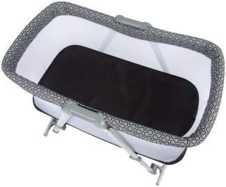 Safety 1st Babybett Morning Star, zusammen-klappbare Babywiege inkl. Reisetasche, geeignet ab der Geburt bis ca. 9 Monate, Geometric