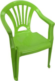Kinderstuhl Gartenstuhl Stuhl für Kinder in blau, grün, orange oder pink Garten grün