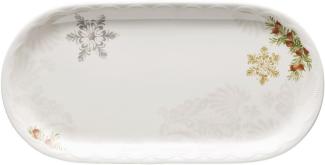 Hutschenreuther 02460-725692-12865 Winterromantik Milch/Zucker-Tablett, 32 cm