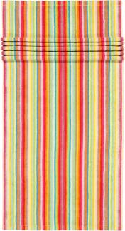 Lifestyle Tuch - multicolor 25 Streifen Saunatuch 70/180 cm