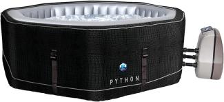NetSpa Python aufblasbarer Whirlpool für 5-6 Personen achteckig 185 x 185 x 70 cm Outdoor Whirlpool