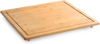 KESPER 58599-13 Schneide- und Abdeckplatte aus Bambus / Herdabdeckplatte / Holzschneidbrett / Schneidbrett