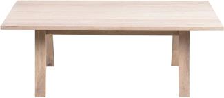 'A-Line' Couchtisch, Massivholz/Furnier Eiche, 45 x 70 x 130 cm