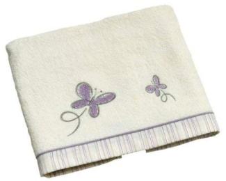 Be Be's Collection 174-27 Badetuch Butterfly lila 70x120