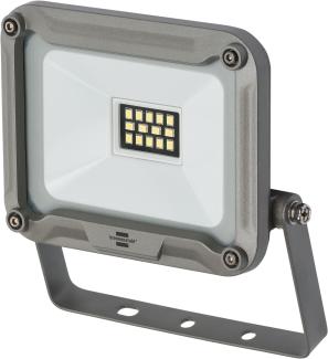 Brennenstuhl LED Strahler JARO 1050 / LED-Leuchte für außen (LED-Außenstrahler zur Wandmontage, LED-Fluter 10W aus Aluminium, IP65), Grau