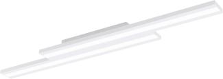 Eglo 900022 LED Deckenleuchte SALITERAS-Z weiss L:116 B:16 H:5cm dimmbar 2700-6500K mit Connect-Z Funktion