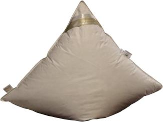 Canada Daunen-Feder-Kopfkissen Kissen Polster 80x80, 950 g waschbar 15% Daunen