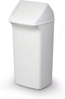 Durable Durabin Flip 40 Abfallbehälter, 40 L, weiß (1809798010)