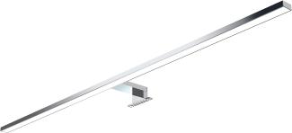 kalb LED Spiegelleuchte 80cm LED Badleuchte Badlampe Spiegellampe 230V neutralweiß, verchromt, neutralweiß