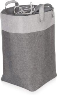 Möve Wäschekorb, Grey, Ø 30 x 50 cm