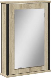 Bad-Spiegelschrank Sonoma-Eiche 42x12x60 cm Holzwerkstoff 842432