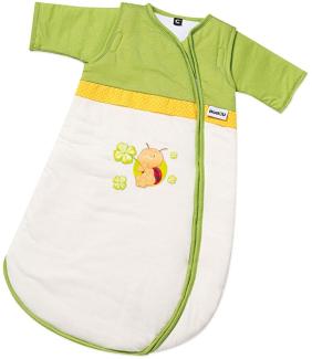 Gesslein 772162 Bubou Babyschlafsack mit abnehmbaren Ärmeln: Temperaturregulierender Ganzjahreschlafsack, Baby/Kinder Größe 90 cm, beige