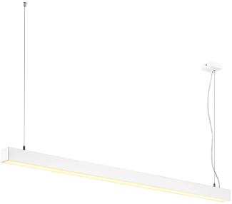 SLV Q-LINE DALI SINGLE LED, Pendelleuchte, dimmbar, 1500mm, weiss - Pendelleuchten