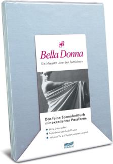 Formesse Bella-Donna Jersey Spannbettlaken | 90x190 - 100x220 cm | hellblau