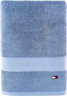 Tommy Hilfiger Einfarbiges Badetuch, 76,2 x 137,2 cm, 100% Baumwolle, 574 g/m², Blau