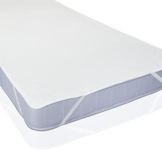 Lumaland Wasserundurchlässige Matratzenauflage 180 x 200 cm Matratzenschutz Matratzenbezug - atmungsaktiv hygienisch - Unterbett Bettauflage Kopfkissenschoner