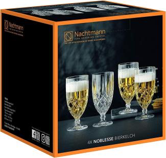 Nachtmann Vorteilsset 6 x 4 Glas/Stck Bierkelch 617/40 Noblesse 102556