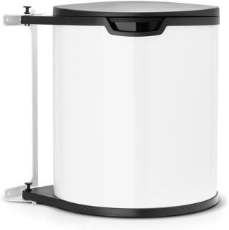 BRABANTIA 428081 Einbaueimer Built in bin 15 L white