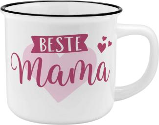 Auswahl Sheepworld Gruss & Co - Lieblings- Kaffe- Becher Tasse in Emaille Optik Beste Mama