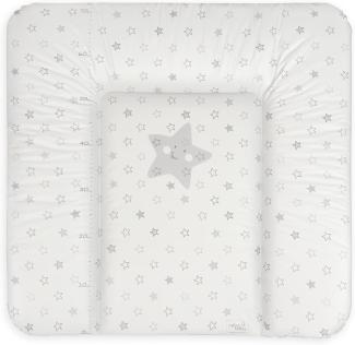 Ceba Ceba Baby Soft changing mat Gray stars 75 x 72 cm