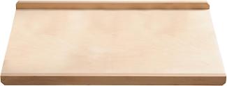 KESPER Backbrett aus Schichtholz mit zwei Anschlagleisten, 58 x 38 x 0,8 cm