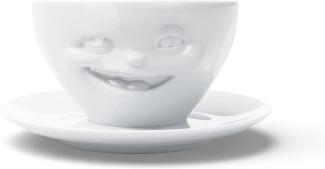 Tassen KaffeeTasse - zwinkernd weiß
