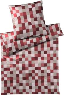 JOOP Bettwäsche Mosaic ruby | Kissenbezug einzeln 40x80 cm