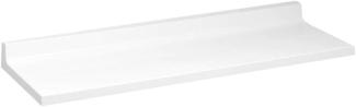 Kartell Shelfish Ablageregal, PMMA, weiß, 45,2 cm x 15,5 cm x 4 cm