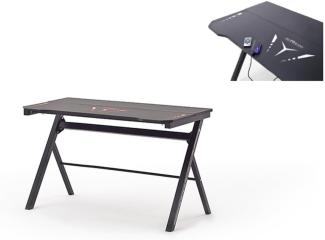 Schreibtisch >mcRACING Gaming Desk< (BxHxT: 120x73x60 cm) in schwarz