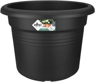 elho Green Basics Cilinder 55 - Blumentopf für Außen - Ø 54. 3 x H 41. 2 cm - Schwarz/Living Schwarz