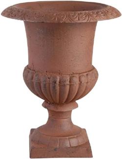 Esschert Design 22 cm Pflanztopf Blumen Garten Landhaus Vase Pokal Gusseisen