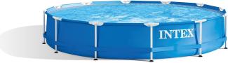 INTEX Swimming Pool Metal Frame 366x76cm + Pumpe 28212 GS