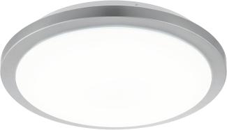 Eglo 97327 LED Deckenleuchte COMPETA-ST weiß, silber Ø77,5cm H:17,5cm