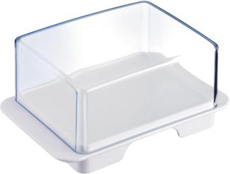 Westmark Kühlschrank-Butterdose, Kunststoff, Exclusiv, Weiß/Transparent, 20862270