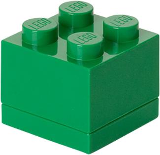 Lego 'Storage Brick' 4 Noppen 4,6 x 4,3 cm Polypropylen grün