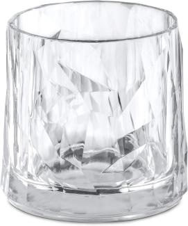 Koziol Club Glas, Cocktailglas, Trinkbecher, Trinkglas, Superglas, Crystal Clear, 250 ml, 3402535