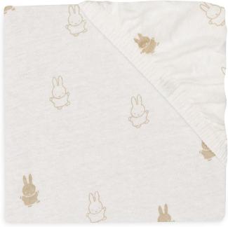 Jollein Miffy Spannbettlaken Jersey - 60 x 120 - N