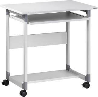 Durable PC Arbeitsstation System Computer Trolley 75FH grau