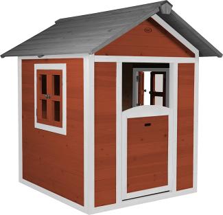 Spielhaus Lodge Sunny 135 x 111 x 133 cm 100% FSC-Holz rot