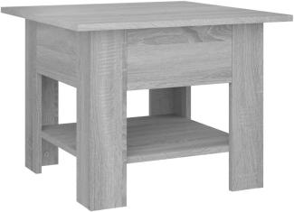 Couchtisch Grau Sonoma 55x55x42 cm Holzwerkstoff