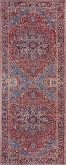 Vintage Teppich Amata Orientrot - 80x200x0,5cm