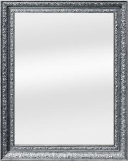 Spiegel JENNY Silber ca. 50x40cm Wandspiegel Badspiegel Schminkspiegel Barock