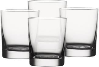 Spiegelau Classic Bar Tumbler, 4er Set, Whiskybecher, Whiskyglas, Whisky, Glas, Kristallglas, 280 ml, 9000175