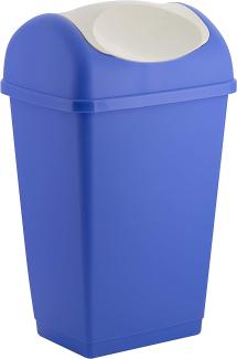 TESTRUT - Schwingdeckeleimer 50 Liter blau