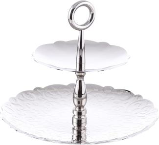 Alessi Dressed Two-Dish Cake Stand MW52/2