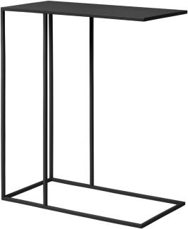 Blomus Beistelltisch FERA black, Tisch, Stahl pulverbeschichtet, schwarz, 50 x 25 cm, 66011