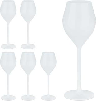 Champagner Gläser Kunststoff 6er Set 10044222