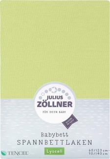 Julius Zöllner Spannbetttuch Tencel grün 70x140
