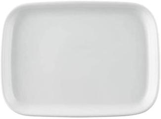 Thomas Trend Platte, Servierplatte, Beilagenplatte, Porzellan, Weiß, Spülmaschinenfest, 33 cm, 12733